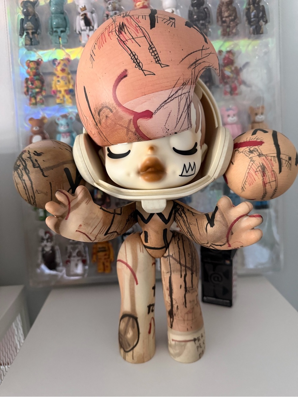 Skullpanda x Pop Mart - Jean-Michel Basquiat 400% Figure